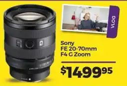 Teds Cameras Sony FE 20-70mm F4 G Zoom offer