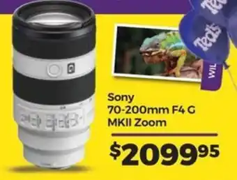 Teds Cameras Sony 70-200mm F4 G MKII Zoom offer