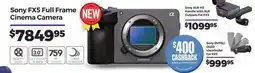 Teds Cameras Sony FX5 Full Frame Cinema Camera offer