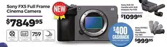 Teds Cameras Sony FX5 Full Frame Cinema Camera offer