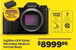 Teds Cameras Fujifilm GFX 100sll Mirrorless Medium Format Body offer