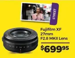 Teds Cameras Fujifilm XF 27mm F2.8 MKII Lens offer