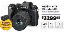 Teds Cameras Fujifilm X-T5 Mirrorless Kit with 16-50mm Zoom offer