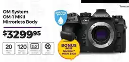 Teds Cameras OM System OM-1 MKII Mirrorless Body offer