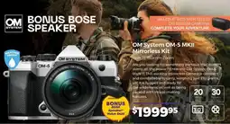 Teds Cameras OM System OM-5 MKII Mirrorless Kit offer