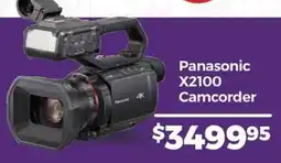 Teds Cameras Panasonic X2100 Camcorder offer