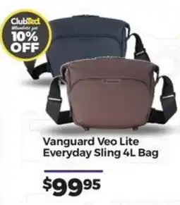 Teds Cameras Vanguard Veo Lite Everyday Sling 4L Bag offer
