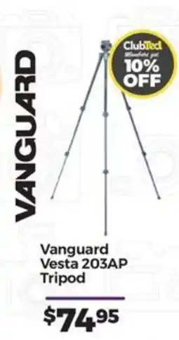 Teds Cameras Vanguard Vesta 203AP Tripod offer