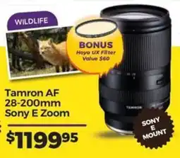 Teds Cameras Tamron AF 28-200mm Sony E Zoom offer