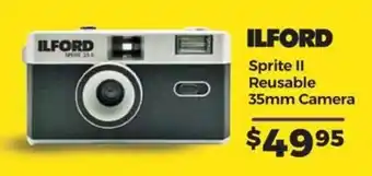 Ilford Sprite II Reusable 35mm Camera