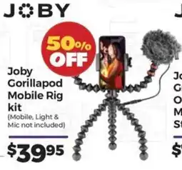 Teds Cameras Joby Gorillapod Mobile Rig kit offer