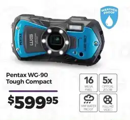 Teds Cameras Pentax WG-90 Tough Compact offer