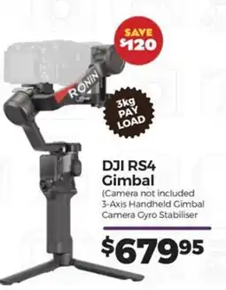 Teds Cameras DJI RS4 Gimbal offer