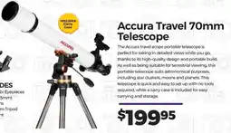 Teds Cameras Accura Travel 70mm Telescope offer