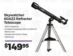 Teds Cameras Skywatcher 60AZ2 Refractor Telescope offer
