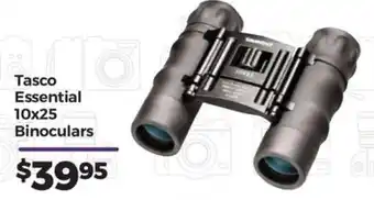 Teds Cameras Tasco Essential 10x25 Binoculars offer