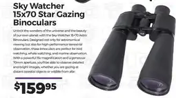 Teds Cameras Sky Watcher 15x70 Star Gazing Binoculars offer
