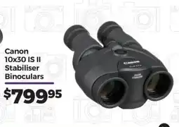 Teds Cameras Canon 10x30 IS II Stabiliser Binoculars offer