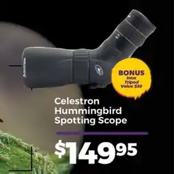 Teds Cameras Celestron Hummingbird Spotting Scope offer
