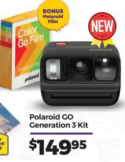 Teds Cameras Polaroid GO Generation 3 Kit offer