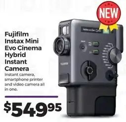 Teds Cameras Fujifilm Instax Mini Evo Cinema Hybrid Instant Camera offer