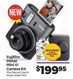 Teds Cameras Fujifilm Instax Mini 41 Camera Kit offer
