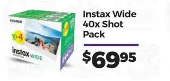 Teds Cameras Fujifilm instax WIDE offer