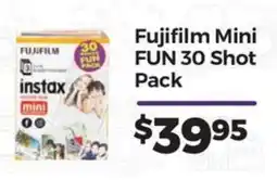 Teds Cameras Fujifilm Mini Fun 30 Shot Pack offer