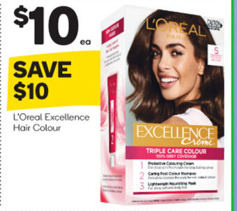 Woolworths L'Oreal Excellence Hair Colour offer