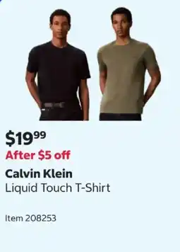 Costco Calvin Klein Liquid Touch T-Shirt offer