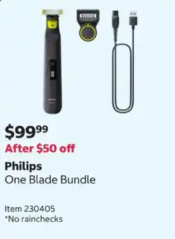 Costco Philips One Blade Bundle offer