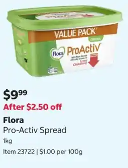 Costco Flora Pro-Activ Spread offer