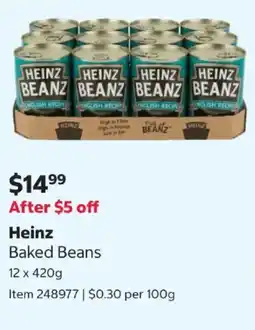 Costco Heinz Baked Beans offer