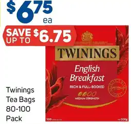 Foodland Twinings Tea Bags offer