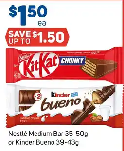 Foodland Nestlé Medium Bar offer