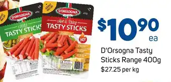 Foodland D'Orsogna Tasty Sticks offer