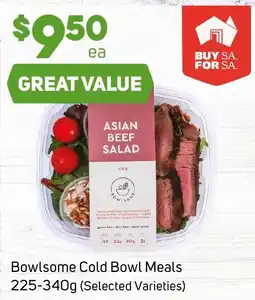 Foodland BowlSome Cold Bowl Meals offer