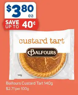 Foodland Balfours Custard Tart offer