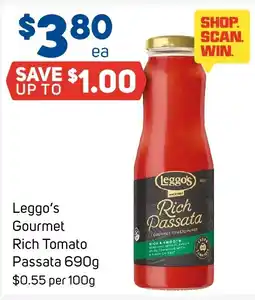Foodland Leggo's Gourmet Rich Tomato Passata offer