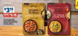 Foodland Passage to India Butter Chicken Simmer Sauce offer