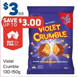 Foodland Violet Crumble offer