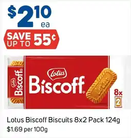 Foodland Lotus Biscoff Biscuits offer