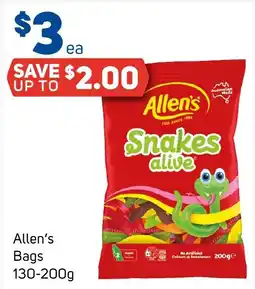 Foodland Allen's Snakes alive offer