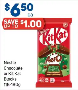 Foodland Nestlé Chocolate or Kit Kat Blocks offer