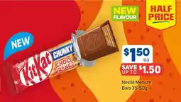 Foodland Nestlé Medium Bars offer