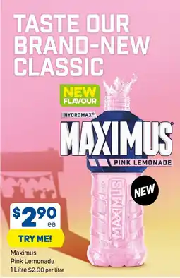 Foodland Maximus Pink Lemonade offer