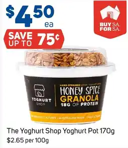 Foodland The Yoghurt Shop Yoghurt Pot offer