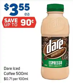 Foodland Dare Iced Coffee offer