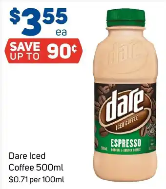 Foodland Dare Iced Coffee offer