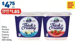 Foodland Dairy Farmers Thick & Creamy Yoghurt offer